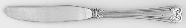 Belmont (Silverplate) Modern Hollow Butter Spreader (Stainless)