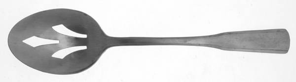 Bright Antique (Stainless) Pierced Tablespoon (Serving Spoon)
