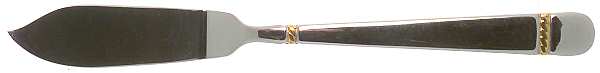 Brighton Gold (Stainless) Flat Handle Master Butter Knife