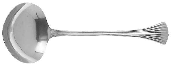 Bretton Woods-Shell (Stainless) Solid Gravy Ladle