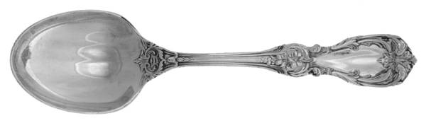 Burgundy (Sterling, 1949, No Monograms) Sugar Spoon