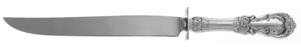 Burgundy (Sterling, 1949, No Monograms) Carving Knife Small with Stainless Blade HC