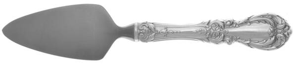 Burgundy (Sterling, 1949, No Monograms) Cheese Server with Stainless Blade HC