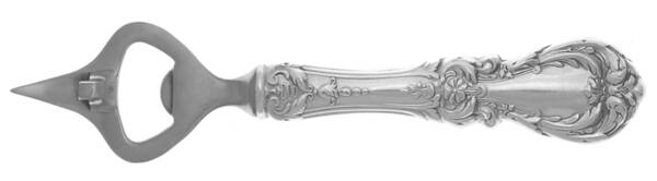 Burgundy (Sterling, 1949, No Monograms) Bottle/Can Opener with Stainless Bowl HC