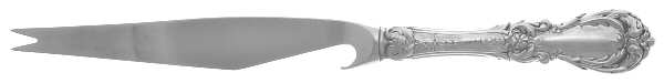 Burgundy (Sterling, 1949, No Monograms) Hollow Handle Bar Knife