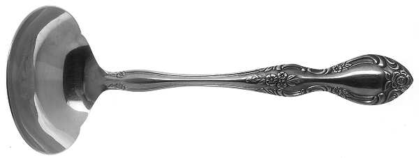 Candace-Andrea (Stainless) Solid Gravy Ladle