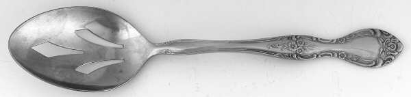 Candace-Andrea (Stainless) Pierced Tablespoon (Serving Spoon)