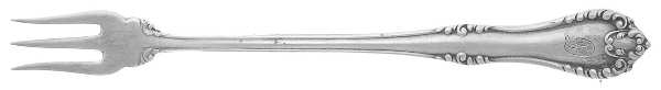 Carlton (Silverplate, 1896) Monogram Cocktail/Seafood Fork