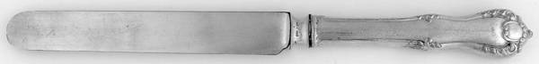 Carlton (Silverplate, 1896) Blunt Hollow Knife with Bolster