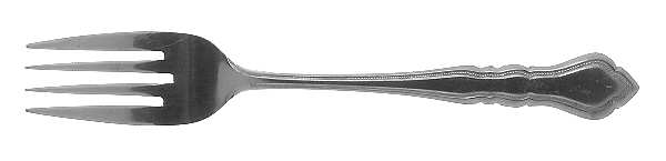 Carriage (Stainless) Individual Salad Fork