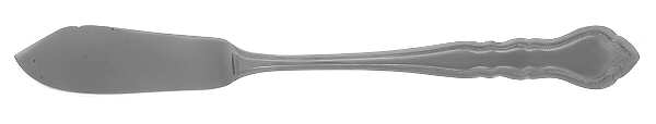 Carriage (Stainless) Flat Handle Master Butter Knife