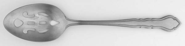 Carriage (Stainless) Pierced Tablespoon (Serving Spoon)