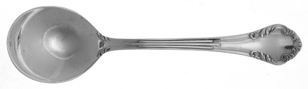 Cecil (Silverplate, 1899) Round Bowl Soup Spoon (Bouillon)
