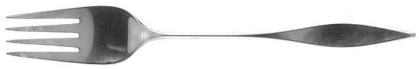 Cellini (Sterling, 1967, No Monograms) Individual Salad Fork