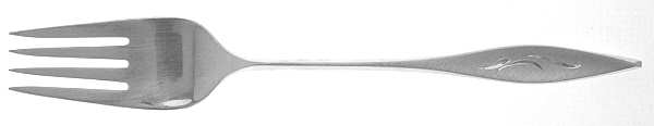 Cellini-Engraved (Sterling, 1967) Individual Salad Fork