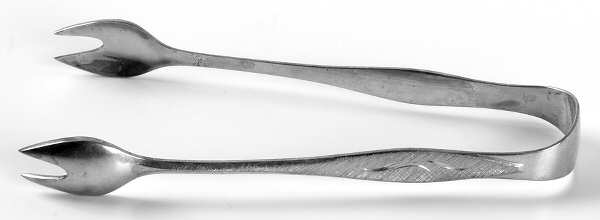 Cellini-Engraved (Sterling, 1967) Sugar Tongs