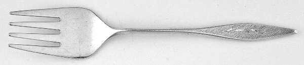 Cellini-Engraved (Sterling, 1967) Baby Fork