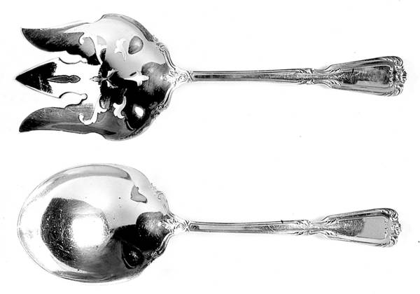 Chambord (Sterling) Solid 2-Piece Vegetable Serving Set