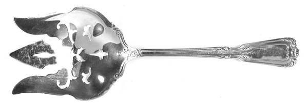 Chambord (Sterling) Vegetable Serving Fork (Solid)