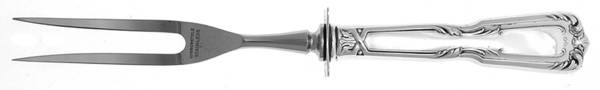 Chambord (Sterling) Small Steak Carving Fork with Stainless Prongs