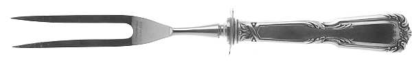 Chambord (Sterling) Small Steak Carving Fork with Stainless Prongs