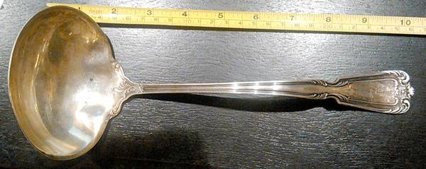 Chambord (Sterling) Oyster Ladle Solid Piece