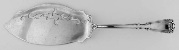 Chambord (Sterling) Large Solid Pierced Fish Knife