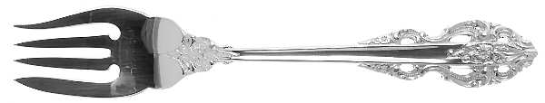 Chambord (Silverplate, 1985) Individual Salad Fork