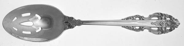 Chambord (Silverplate, 1985) Pierced Tablespoon (Serving Spoon)