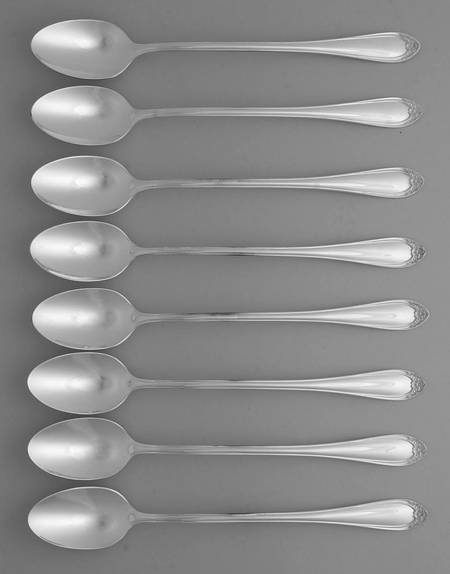Chapel (Silverplate, 1985) Iced Tea Spoon - Set of 8