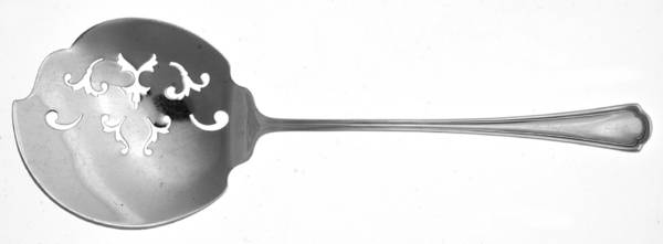 Clovelly (Sterling, 1912) Small Tomato Server,  Solid Piece