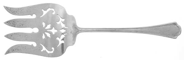 Clovelly (Sterling, 1912) Large Solid Fish Serving Fork