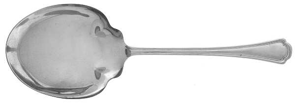 Clovelly (Sterling, 1912) Vegetable Serving Spoon (Solid)