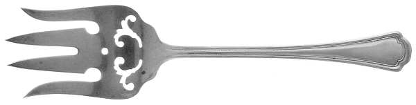Clovelly (Sterling, 1912) Small Chipped Beef Fork