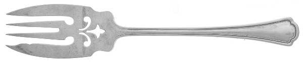 Clovelly (Sterling, 1912) Small Solid Cold Meat Serving Fork