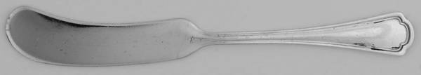 Clovelly (Silverplate, 1920) Flat Handle Butter Spreader