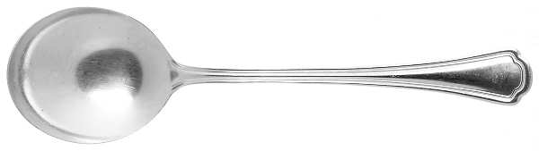 Clovelly (Silverplate, 1920) Round Bowl Soup Spoon (Gumbo)