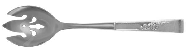 Classic Rose (Sterling, 1954) Salad Serving Fork with Stainless Prongs HC