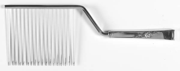 Classic Rose (Sterling, 1954) Cake Breaker with Silverplate Prongs