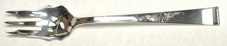 Classic Rose (Sterling, 1954) Pickle Fork Pierced with Short Handle HC