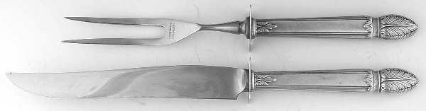 Colonial Classic (Sterling, 1937) Small Steak 2-Piece Carving Set w/Stainless Blade