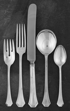 Columbia (Sterling, 1912) 5 Piece Dinner Size Setting
