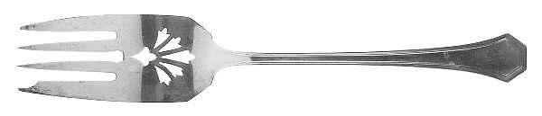 Columbia (Sterling, 1912) Small Solid Cold Meat Serving Fork