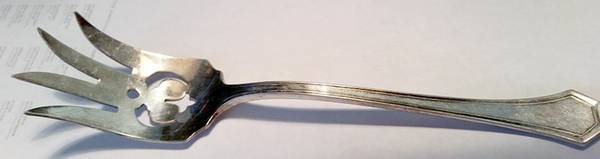 Columbia (Sterling, 1912) Large Chipped Beef Fork