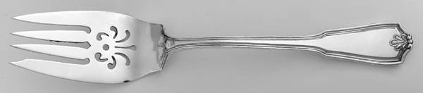 Commonwealth (Silverplate, 1939) Medium Solid Cold Meat Serving Fork