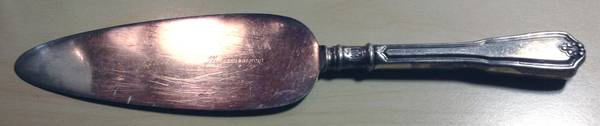 Commonwealth (Silverplate, 1939) Cake Server with Stainless Blade