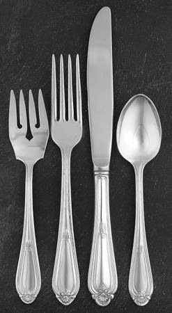 Corsican (Silverplate) 4 Piece Place Setting