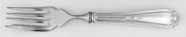 Corsican (Silverplate) Individual Hollow Fish Fork, Stainless Tines