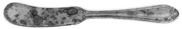 Corsican (Silverplate) Flat Handle Butter Spreader