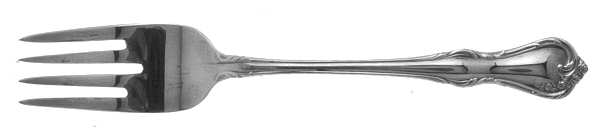 Cottage Rose (Silverplate, 1985) Individual Salad Fork